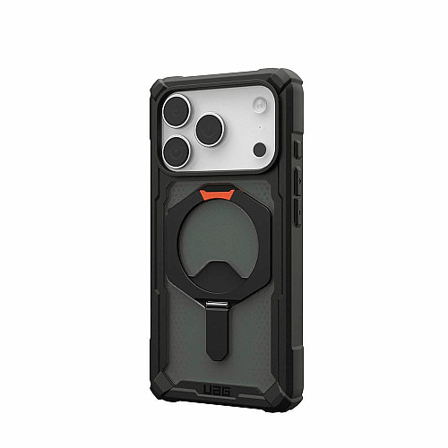 Чохол UAG для iPhone 17 Pro, Plasma XTE MagSafe, Black/Pop Orange