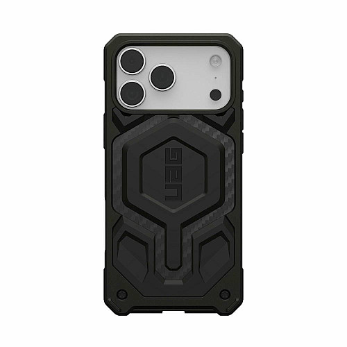 Чехол UAG для iPhone 17 Pro Max, Monarch Pro MagSafe, Carbon Fiber