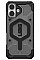 Чехол UAG для iPhone 17, Pathfinder Clear MagSafe, Ash/Black