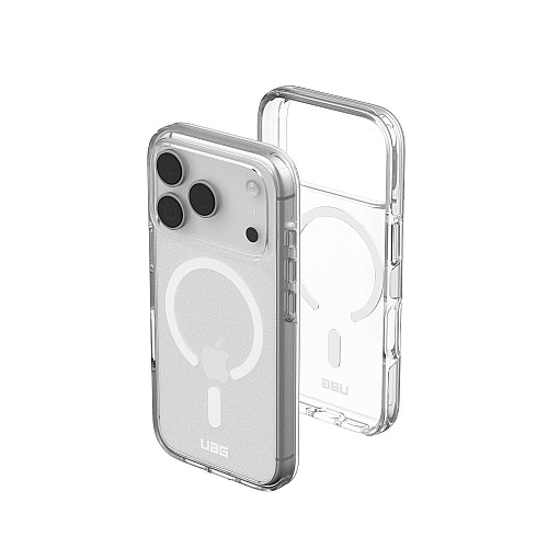 Чохол UAG для iPhone 17 Pro, Scout Clear MagSafe, Ice/White