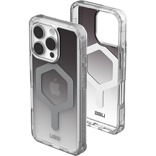 Чохол UAG для iPhone 16 Pro, Plyo Magsafe LE, Black/Clear Ombre