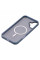 Чохол 2Е Basic для  iPhone 16 Plus, Soft Touch MagSafe Cover, синій світлий