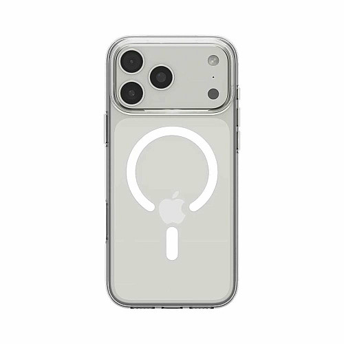 Чехол Spigen для iPhone 17 Pro, Liquid Crystal MagFit, Clear White