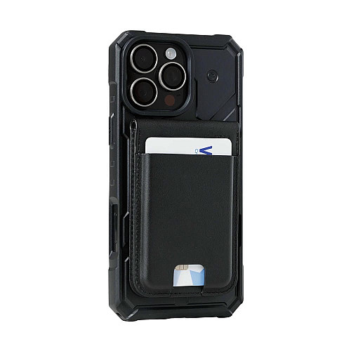 Чехол UAG для карт магнитный с подставкой, Metropolis Wallet PU, Black