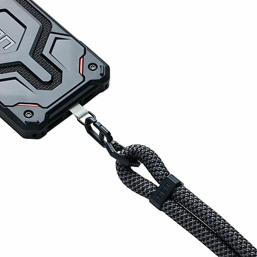 Ремінець через плече UAG для смартфона Civilian(10мм), Graphite/Black