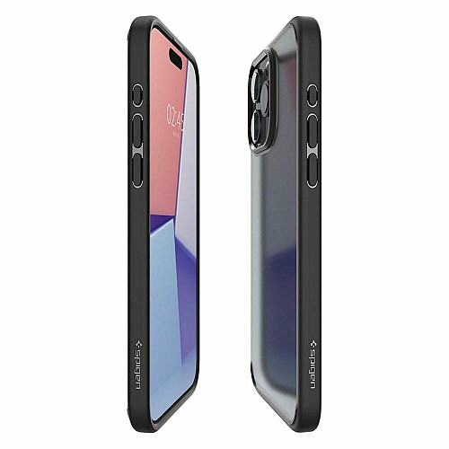 Чехол Spigen для iPhone 15 Pro Max, Ultra Hybrid, Frost Black
