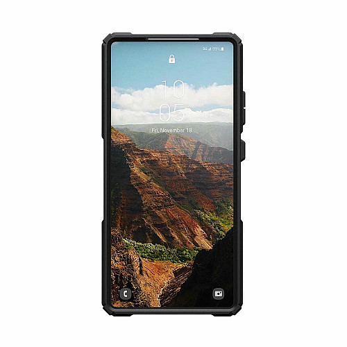 Чохол UAG для Samsung Galaxy S25 Ultra, Plasma XTE with Magnet, Black/Orange