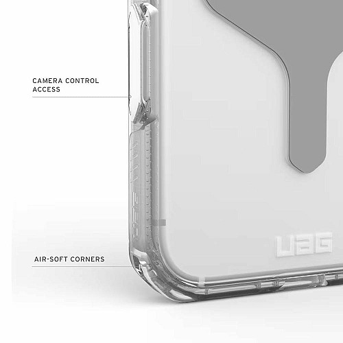 Чехол UAG для iPhone 17 Pro Max, Plyo MagSafe, Ice/Silver