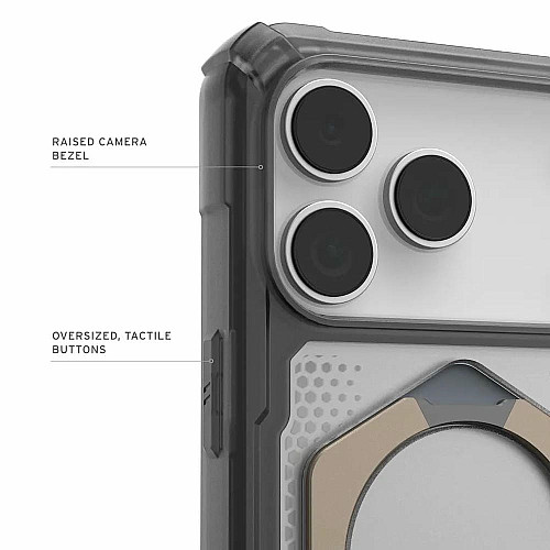 Чохол UAG для iPhone 17 Pro Max, Plasma XTE MagSafe, Ash/Titanium