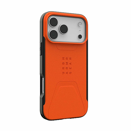 Чохол UAG для iPhone 17 Pro Max, Civilian MagSafe, Orange
