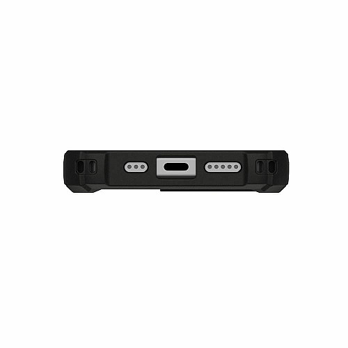 Чехол UAG для iPhone 17, Plasma XTE MagSafe, Black/Pop Orange