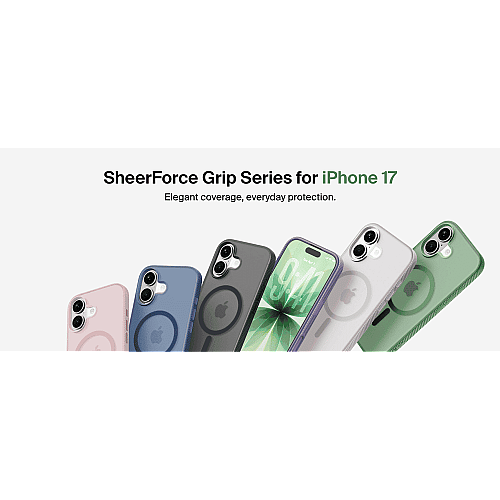 Чохол Belkin для iPhone 17, Magnetic Protective Grip, Sage