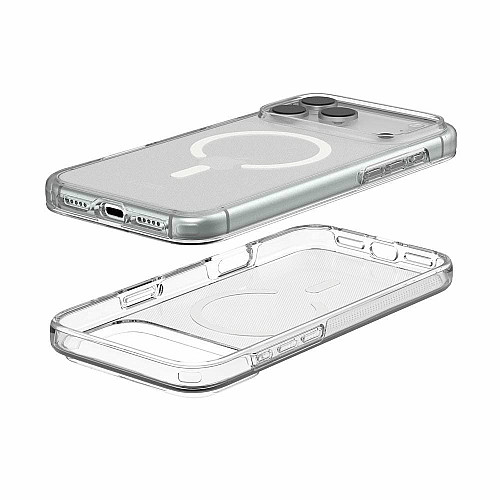 Чохол UAG для iPhone 17 Pro Max, Scout Clear MagSafe, Ice/White