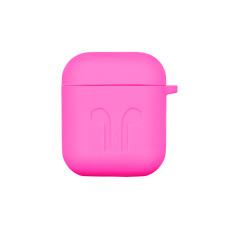 Чохол 2Е для AirPods (Gen 1-2, 2016-2019), Pure Color Silicone Imprint (1.5mm), червоний