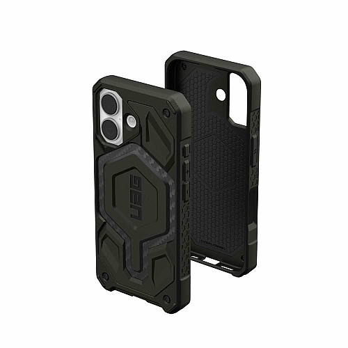 Чохол UAG для iPhone 17, Monarch Pro MagSafe, Carbon Fiber