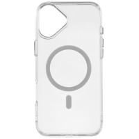 Чохол 2Е Basic для  iPhone 16 Plus, Transparent MagSafe Cover, прозорий