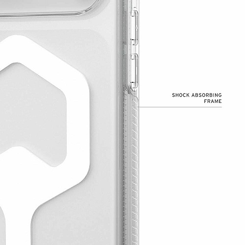 Чохол UAG для iPhone 17 Pro Max, Plyo MagSafe, Ice/White
