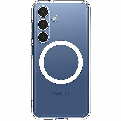 Чохол Spigen для Samsung Galaxy S25+, Ultra Hybrid MagFit, Clear White
