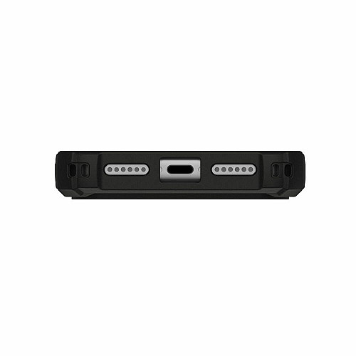 Чехол UAG для iPhone 17 Pro Max, Plasma XTE MagSafe, Black/Pop Orange