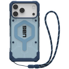 Чохол+ремінець UAG для iPhone 17 Pro Max, Pathfinder Clear MagSafe Bundle, Blues Lanyard