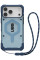 Чохол+ремінець UAG для iPhone 17 Pro Max, Pathfinder Clear MagSafe Bundle, Blues Lanyard