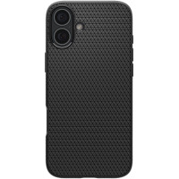 Чохол Spigen для iPhone 16 Plus, Liquid Air, Matte Black