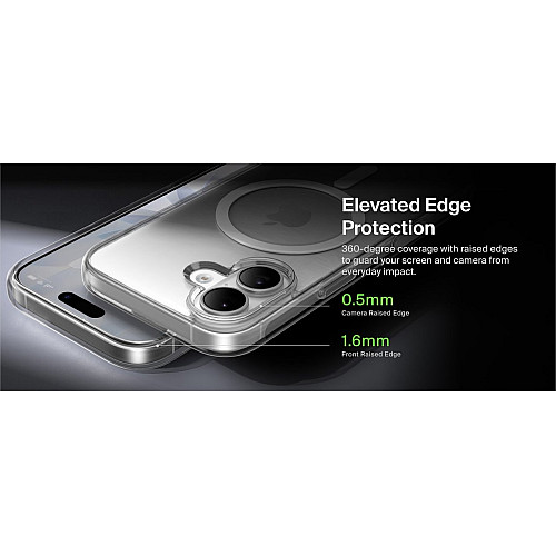 Чохол Belkin для iPhone 17, Magnetic Protective Clear