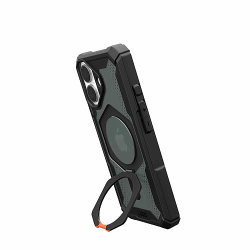 Чохол UAG для iPhone 16, Plasma XTE MagSafe, Black/Orange