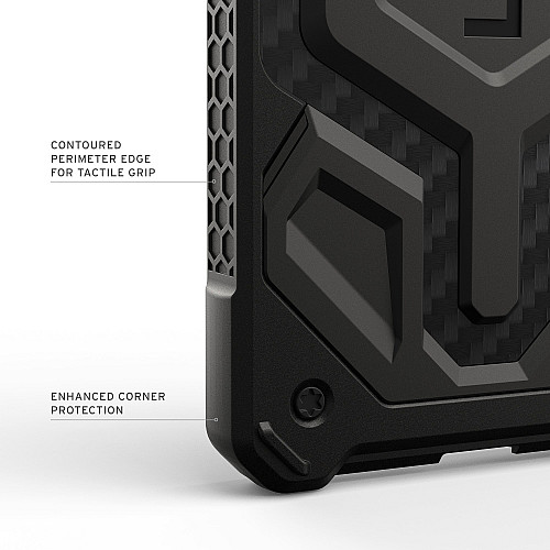 Чохол UAG для Samsung Galaxy S26+, Monarch Pro with Magnet, Carbon Fiber