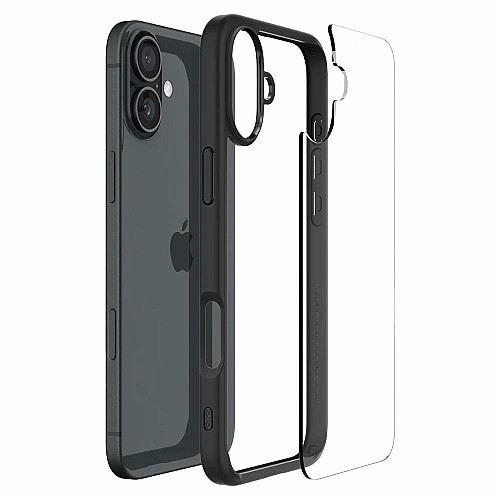 Чохол Spigen для iPhone 16, Ultra Hybrid, Matte Black