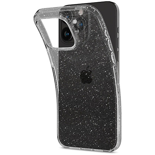 Чехол Spigen для iPhone 15 Pro, Liquid Crystal Glitter, Crystal Quartz
