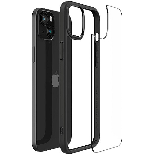 Чохол Spigen для iPhone 15, Ultra Hybrid, Matte Black