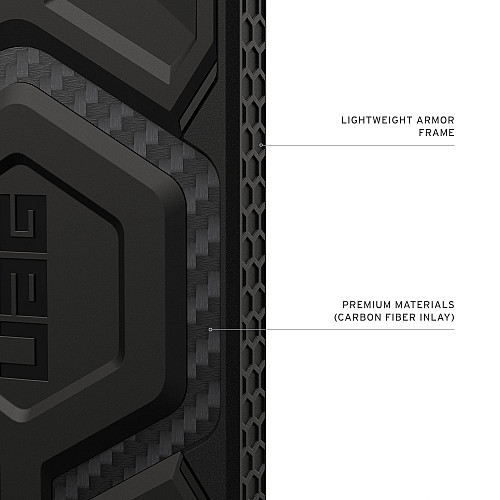 Чохол UAG для Samsung Galaxy S26+, Monarch Pro with Magnet, Carbon Fiber