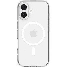 Чохол Spigen для iPhone 17, Liquid Crystal MagFit, Clear White
