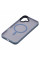 Чохол 2Е Basic для  iPhone 16 Plus, Soft Touch MagSafe Cover, синій світлий