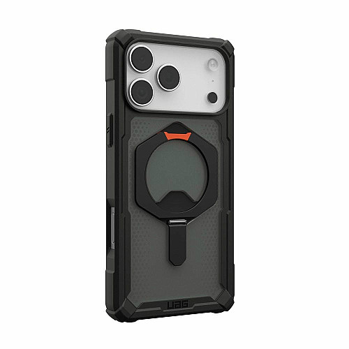 Чехол UAG для iPhone 17 Pro Max, Plasma XTE MagSafe, Black/Pop Orange