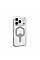 Чехол UAG для iPhone 17 Pro, Plyo MagSafe, Ice/Silver