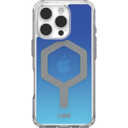 Чехол UAG для iPhone 16 Pro, Plyo Magsafe LE, Blue Ombre