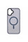 Чохол 2Е Basic для  iPhone 16 Plus, Soft Touch MagSafe Cover, синій світлий