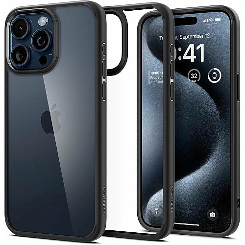 Чехол Spigen для iPhone 15 Pro, Ultra Hybrid, Matte Black