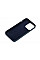 Чехол 2Е Basic для iPhone 13 Pro, Liquid Silicone, синий темный