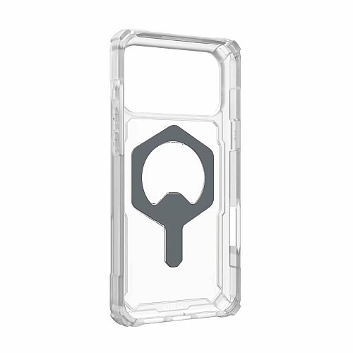 Чохол UAG для iPhone 17 Pro Max, Plasma XTE MagSafe, Clear/Titanium