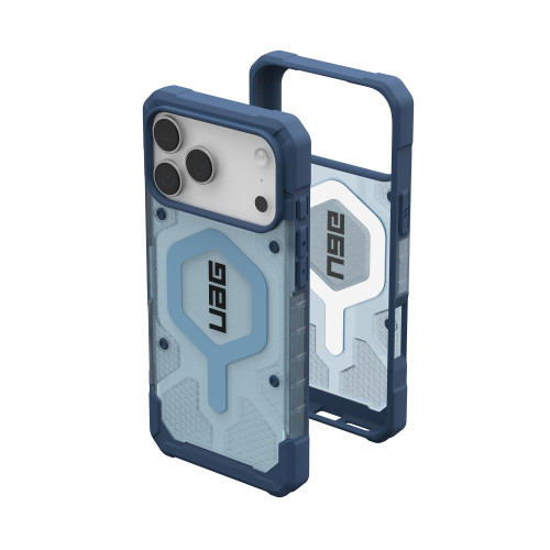 Чохол+ремінець UAG для iPhone 17 Pro Max, Pathfinder Clear MagSafe Bundle, Blues Lanyard