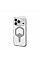 Чехол UAG для iPhone 17 Pro, Plyo MagSafe, Ice/Silver