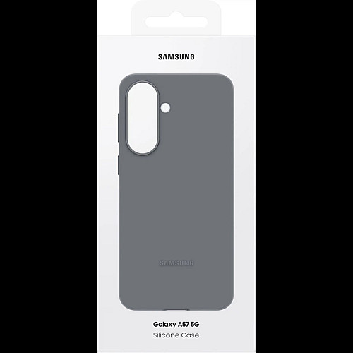 Чохол Samsung для Galaxy A57 (A576), Silicone Case, сірий