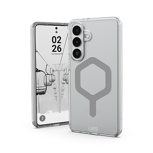 Чохол UAG для Samsung Galaxy S26+,  Plyo with Magnet, Ice/Silver