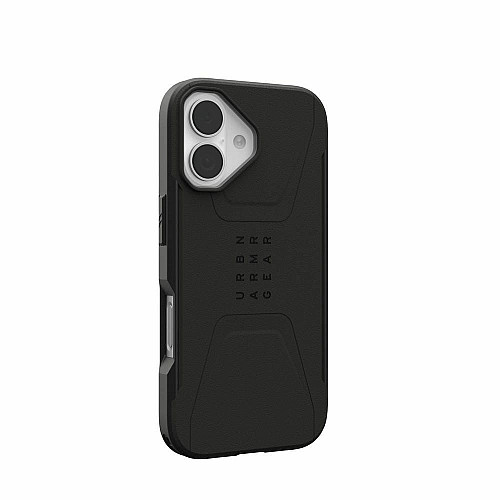 Чохол UAG для iPhone 17, Civilian MagSafe, Black