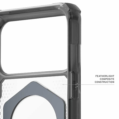 Чохол UAG для iPhone 17 Pro Max, Plasma XTE MagSafe, Ash/Titanium