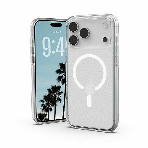 Чохол UAG для iPhone 17 Pro Max, Scout Clear MagSafe, Ice/White