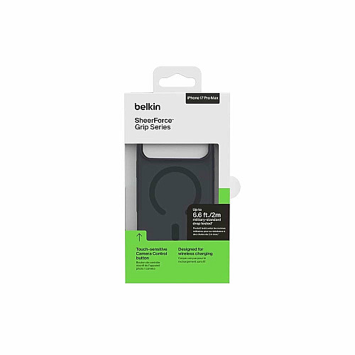 Чехол Belkin для iPhone 17 Pro Max, Magnetic Protective Grip, Black